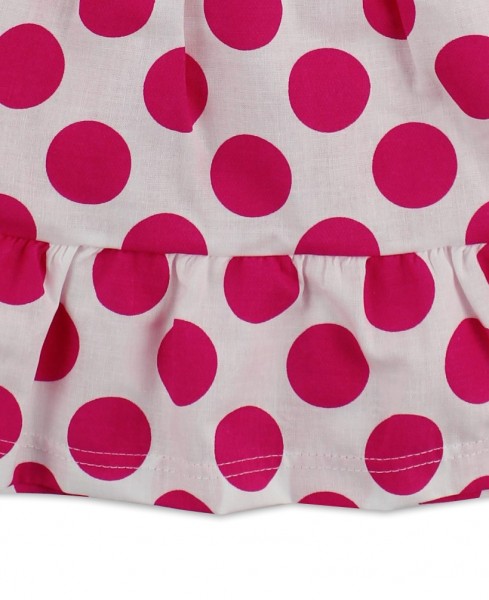 tutina vestina cotone cuore e pois  4