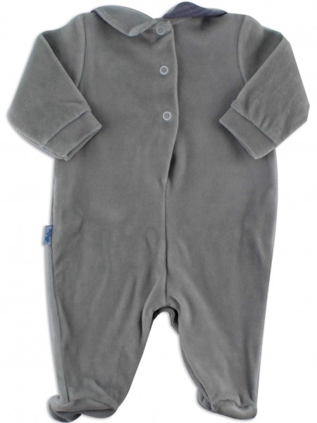 tutina ciniglia gilet tessuto  3