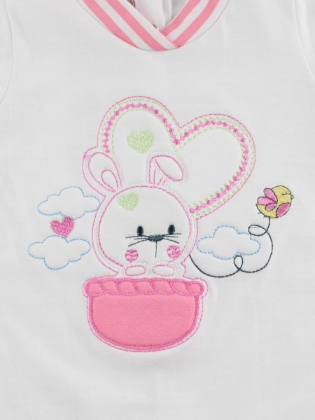 Pagliaccetto neonato coniglietto  2