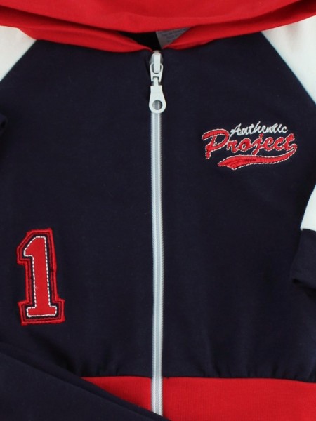 tuta cappuccio felpa authentic  2