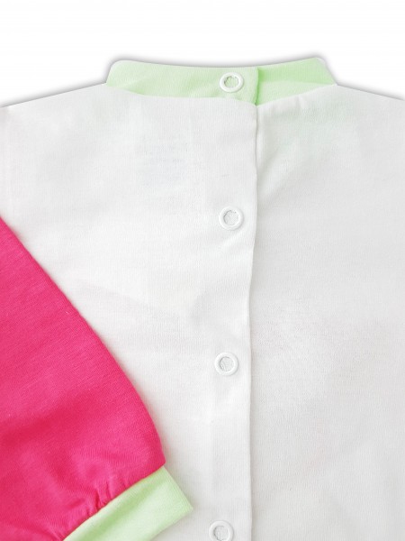 tutina completo in cotone baby bear  3