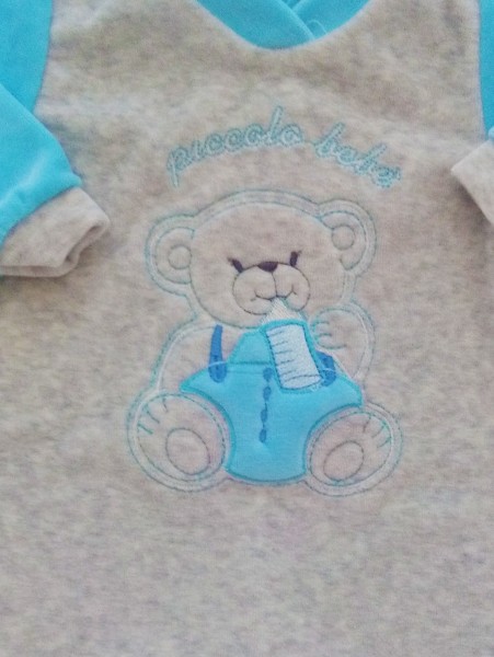 tutina in ciniglia orsetto piccolo bebe 2