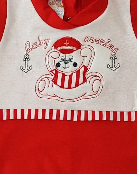 tutina pagliaccetto baby marins  2