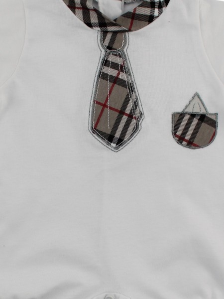 tutina pagliaccetto cravatta 3