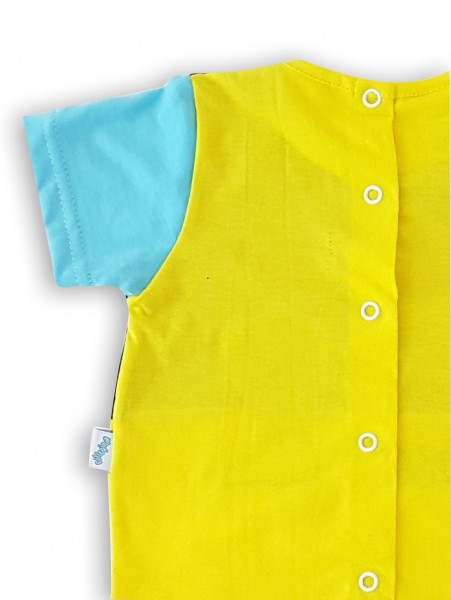 tutina completo cotone jersey sole smile  2