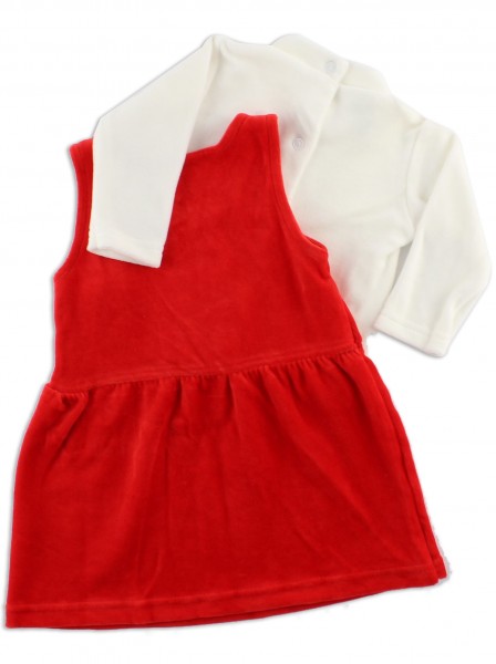 tutina completo ciniglia orsetto fiocco  3