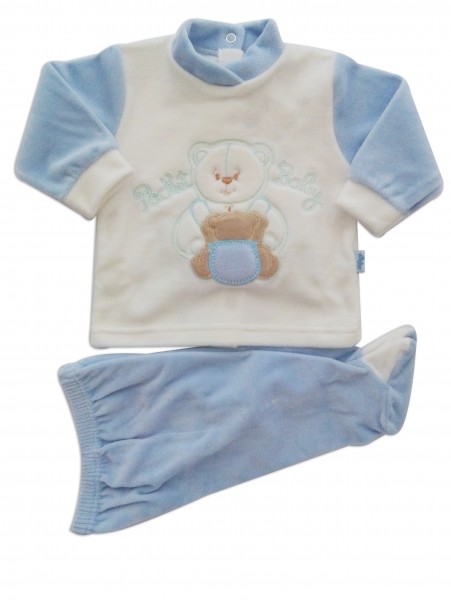 tutina completo ciniglia pocket baby  Celeste 0-1 mese