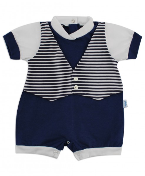 tutina pagliaccetto gilet  Blu Taglia 0-1 mese