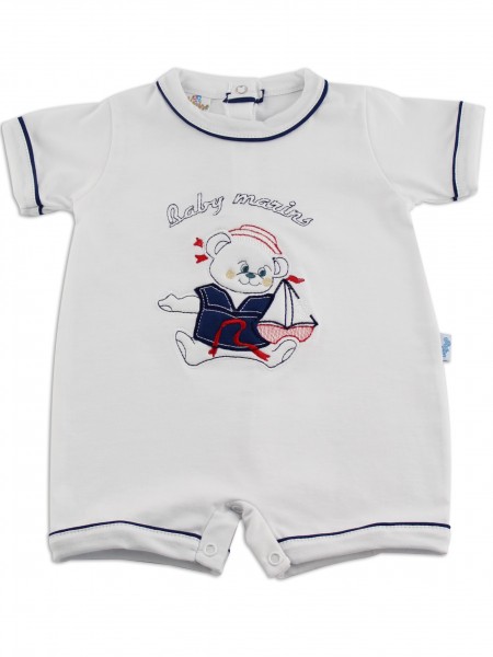 tutina pagliaccetto baby marins vela  Bianco Taglia 1-3 mesi