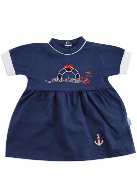 tutina vestina cotone marine  Blu Taglia 0-1 mese