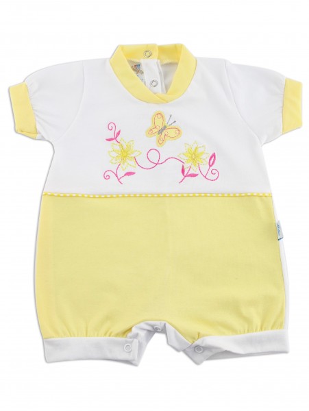 tutina pagliaccetto farfallina  Giallo Taglia 0-1 mese