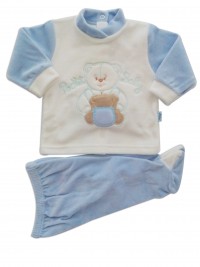 Immagine tutina completo ciniglia pocket baby