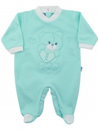 Immagine tutina cotone interlock love cuore