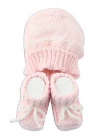 Immagine cappello e scarpine lana