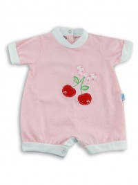 Immagine tutina pagliaccetto ciliegie