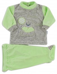 Tutina completo clinica in ciniglia piccolo bebe.