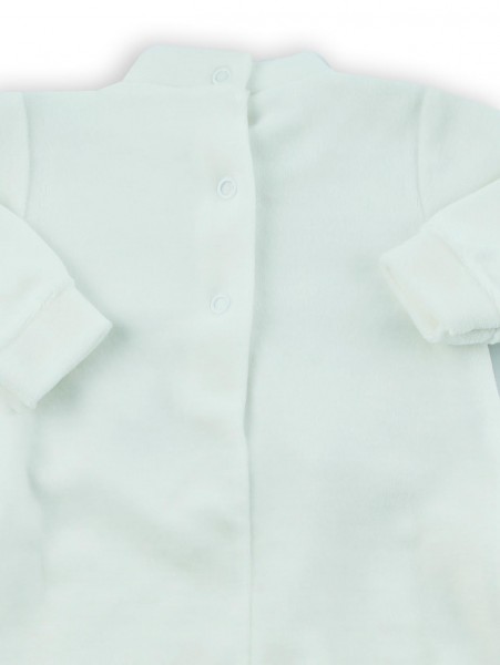 tutina ciniglia gilet e papillon tessuto  2