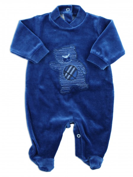 tutina ciniglia orsetto hello  Blu Taglia 0-1 mese