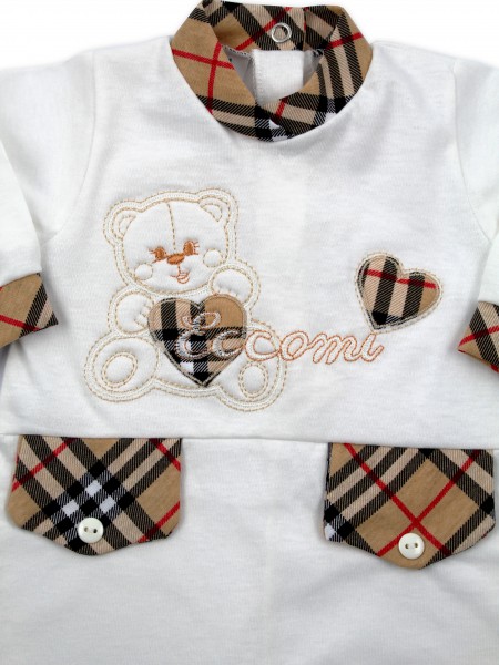 tutina cotone jersey orsacchiotto eccomi 2