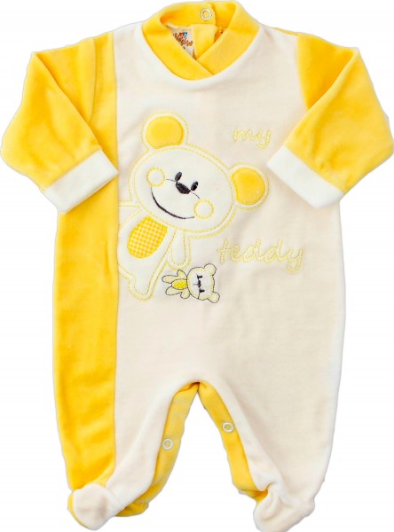 tutina ciniglia orso teddy  Giallo Taglia 0-1 mese