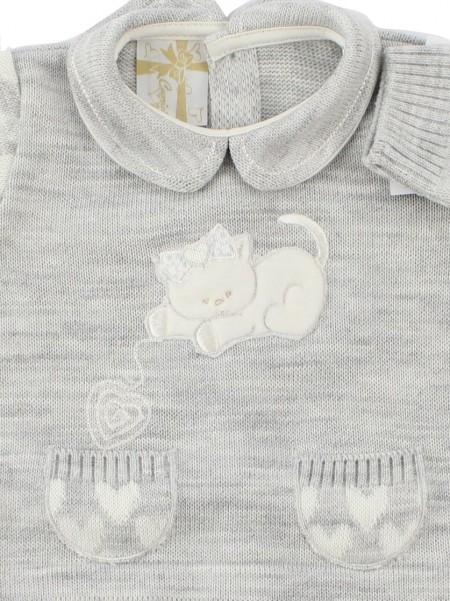 completino misto lana gattino con gomitolo  2