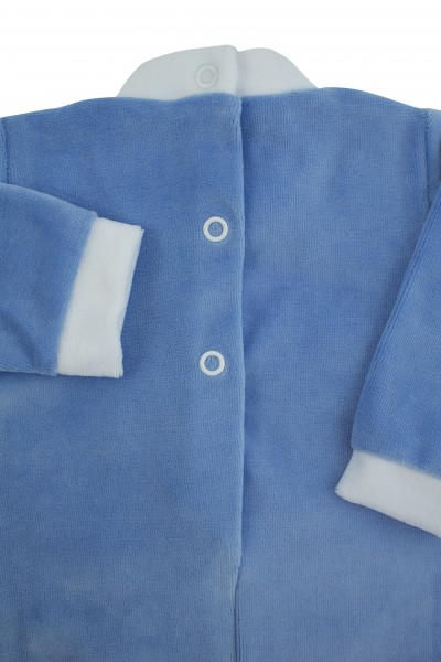 tutina neonato ciniglia bimbo sonaglio e ciuccio 3