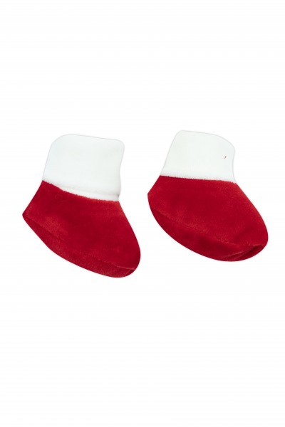 cappellino e scarpine neonato natale 3