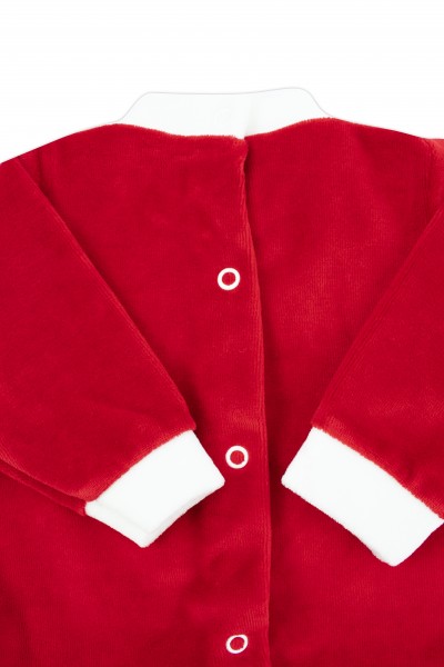 completino neonato in ciniglia stella cometa 3