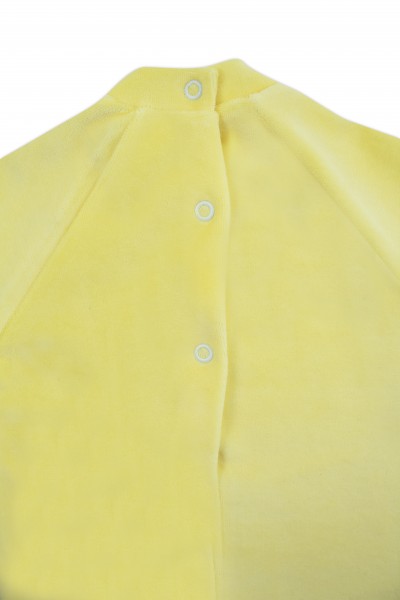 tutina monocolore neonato riga su spalle 2
