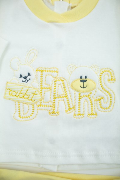 completino interlock con scritta bears 2