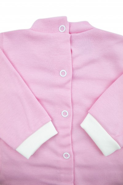 completino bevo il latte interlock con scritta e orsetti ricamati 2