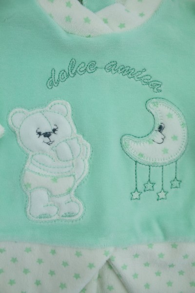 completino neonato ciniglia dolce amica 3