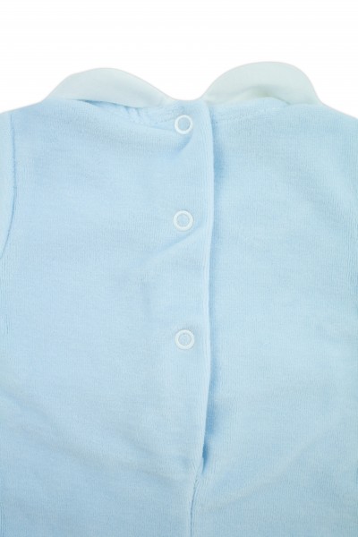 tutina neonato ciniglia orsetto teneri cuori 3