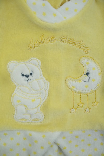 completino neonato ciniglia dolce amica 3