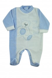 tutina neonato ciniglia my love teddy