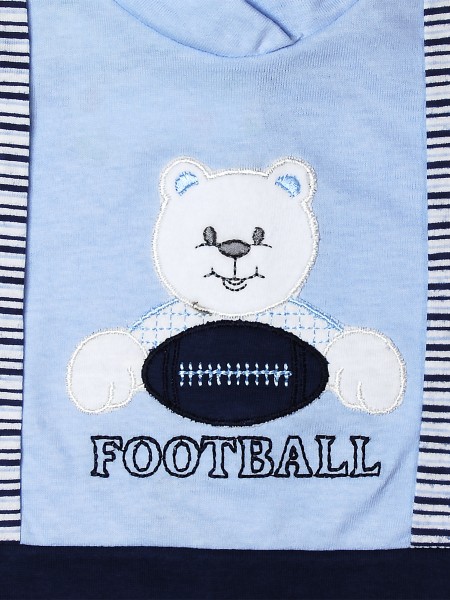 Completino neonato football americano 100% cotone 2