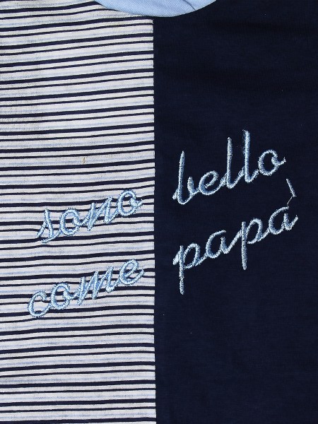 Tutina neonato cotone sono bello come papà 2