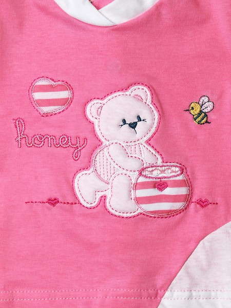 Completino cotone honey and bee 2
