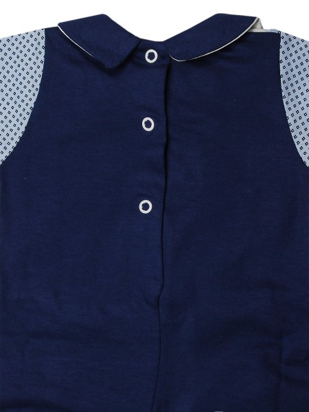 Tutina neonato cotone gilet con bottoncini 3