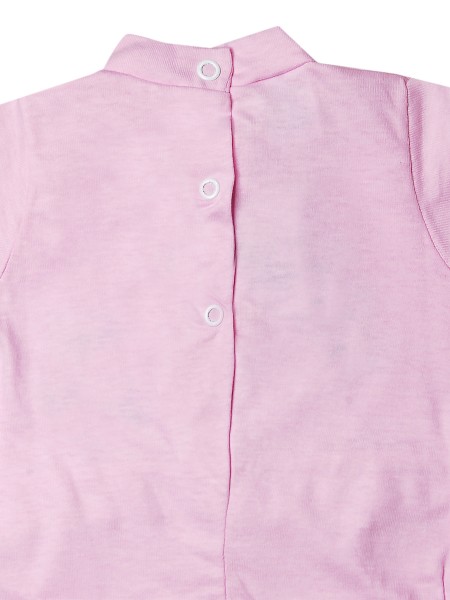 Tutina neonata cotone orsetta con pizzo 3