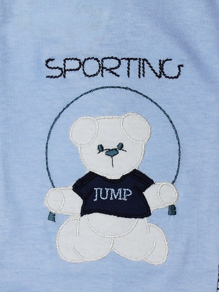 Tutina neonato cotone sporting jump 2