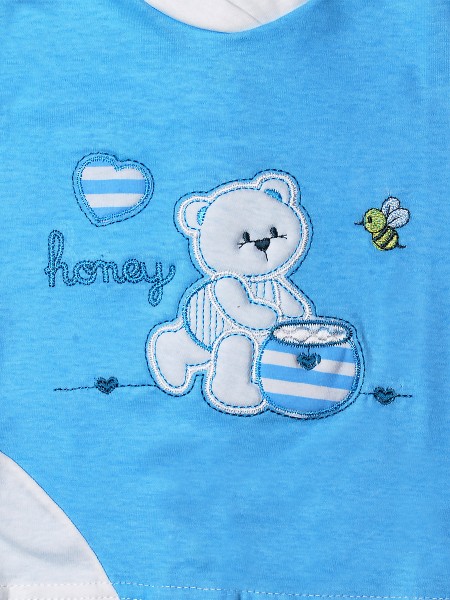 Completino cotone honey and bee 2