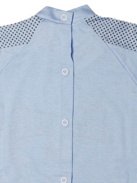 Completino neonato baseball, 100% cotone, con rombi 3