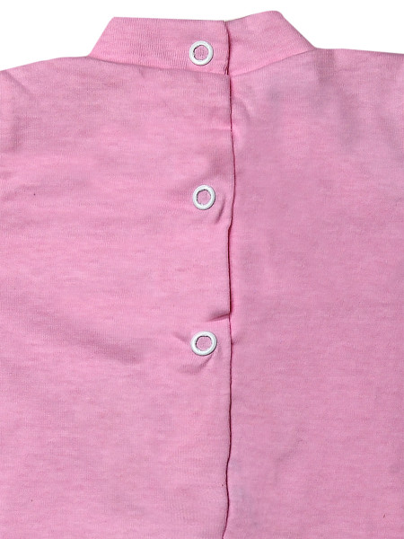 Tutina neonata cotone orsacchiotta, biberon e pizzo 3