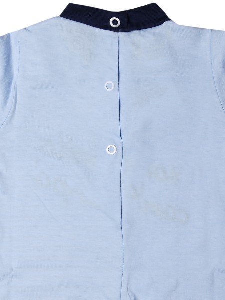 Tutina neonato 100% cotone sono bello come papà riga 3