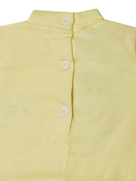 Tutina neonata cotone orsetta con pizzo 3