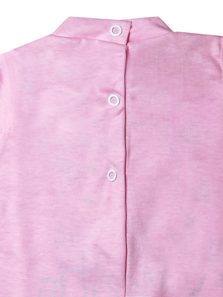 Tutina neonata romantic style in cotone  3