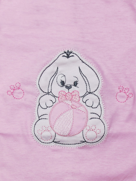 Pagliaccetto cagnolino e pallina 100% cotone 2