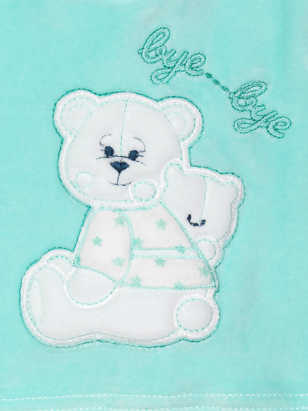 Completino ciniglia bye bye 2