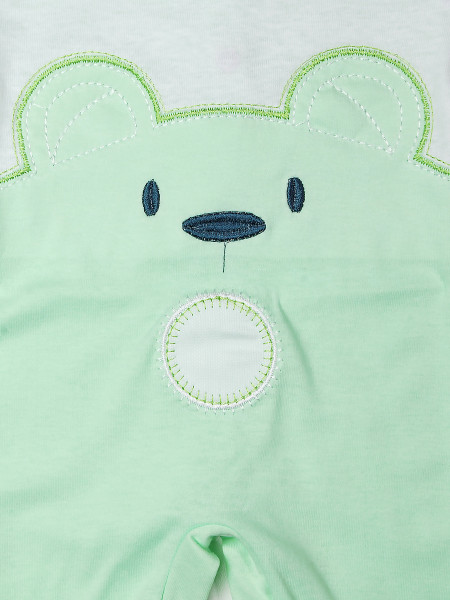 Tutina Orsetto wow in cotone 2